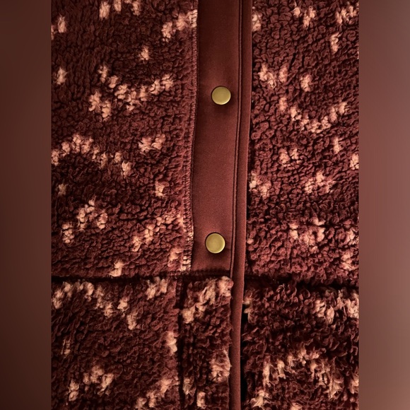 Women’s Sonoma NWT high pile sleeve snap closure jacket in size 4X - Picture 7 of 12